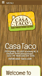 Mobile Screenshot of casa-taco.com